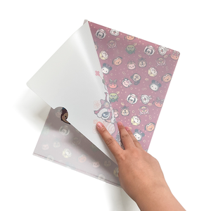 Cartella a L Personalizzata A4 in <span class=keywords><strong>Plastica</strong></span> Trasparente PP con Chiusura Elastica - Product Image 6