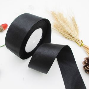 Cinta de Satén de 4 cm con Diseño de Rosa y Logotipo Personalizado para Envolver Regalos y Decorar Pasteles, Artículos Promocionales Coloridos para Fiestas - Product Image 3