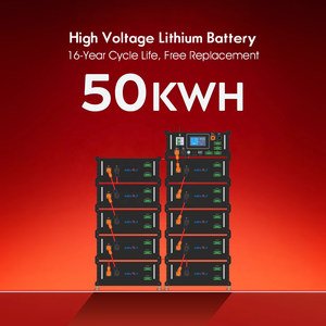 KEVOLT Système d'Énergie Solaire Batterie LiFePO4 Haute Tension 20 kWh 30 kWh 50 kWh 100 kWh Pack de Batteries Lithium-Ion pour Stockage Domestique - Product Image 1