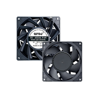 Ventilador Axial Industrial EC14038 de Alto Flujo de Aire y Amplio Voltaje 110V/220V/380V para Estaciones de Carga y Gabinetes de Almacenamiento de Energía