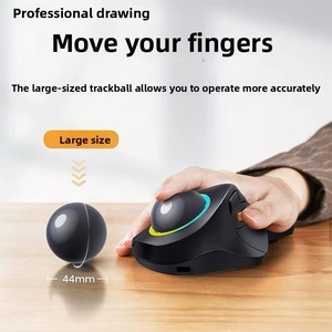 <span class=keywords><strong>Mouse</strong></span> Trackball Ottico Wireless USB Ergonomico Verticale <span class=keywords><strong>per</strong></span> <span class=keywords><strong>Disegno</strong></span> CAD - Product Image 3