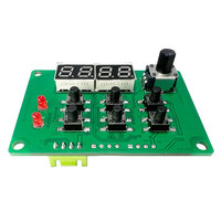 Carte de commande de moteur électrique personnalisable avec affichage numérique, bouton rotatif et boutons, solution programmable OEM/ODM