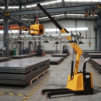 Lève-charge à vide pour tôles métalliques UNW, largement utilisé, 100-2000 kg, lève-charge à vide professionnel pour l'adsorption et le transport de plaques de fer