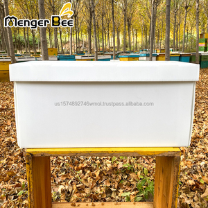 Nuevo Núcleo de Colmena Plegable de Plástico Poly Hive Nuc 5 Cuadros Blanco Leche para Abejas Menger del Reino Unido - Product Image 5