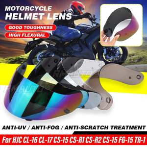 Visera Desmontable para Casco de Motocicleta, Lentes para Casco, Visera Completa para HJC CL-16 CL-17 CS-15 CS-R1 CS-R2 CS-15 FG-15 TR-1 - Product Image 1