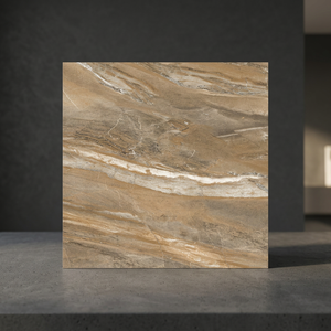 กระเบื้องปูพื้นพอร์ซเลนขัดเงา Ivory Vision Satuario ขนาด 600x600 มม. ลายหินอ่อน เคลือบเซรามิก - Product Image 4