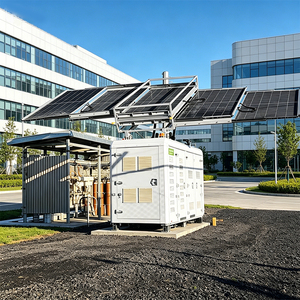 Sistema de Energía Híbrido Compacto LANTONG GSB-30/GSB-50 30KVA/50KVA, Generador Solar Combinado para Minería Remota de Larga Duración - Product Image 2