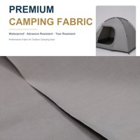 Tissu Ripstop en Nylon Enduit PU 400Dx400D Imperméable, Résistant à l'Abrasion et aux UV pour Tapis de Pique-Nique et Abris de Camping