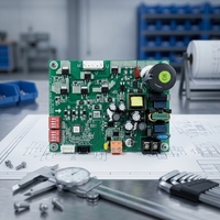 Carte de circuit imprimé (PCB) pour ventilateur de bobine à eau BLDC haute efficacité Saturn, contrôle de vitesse progressif 0-10V avec Modbus, pour FCU HVAC WM-BLDC-FCU