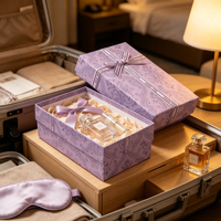 Boîte à parfum pliable avec espace pour flacon de parfum, design gain de place, coffret cadeau parfum, vente en gros, emballage cadeau, sur mesure