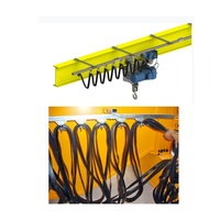 Système de rail en C en acier galvanisé C30 C32 C40 C63, système de guidage de câble en C pour pont roulant EOT