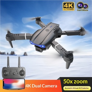 Drone en plastique E58 E88 E99Pro/K3 pour débutants, photographie aérienne HD 4K, évitement d'obstacles, quadricoptère télécommandé, jouet - Product Image 6