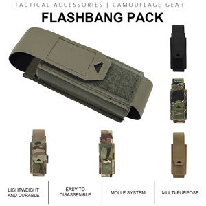 Pochette tactique fonctionnelle pour chargeur simple 556 M4, porte-chargeur vert Ranger, pochette tactique pour chargeur à rabat détachable - Product Image 2