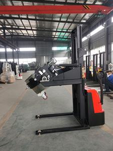 Apilador Eléctrico WELIFTRICH de 500 kg con Abrazadera para Bidones, Rotador y Elevador, Nuevo Motor AC - Product Image 2