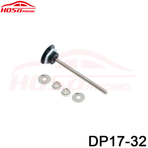 Cerradura de capó Hoso Racing, disco de 32 mm, varilla de 101 mm, aleación de aluminio y acero inoxidable para modificación de automóviles - Product Image 5