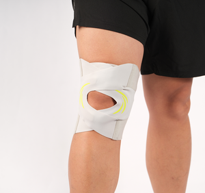 Genouillères de compression réglables pour femmes et hommes avec design respirant et antidérapant, genouillères de sport en nylon de haute qualité pour la course à pied - Product Image 2