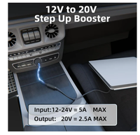 Adaptateur d'alimentation pour voiture 12V/24V pour Starlink Mini |   Convertisseur DC