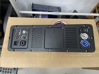 Modul Amplifier Aktif 2 Jalur Kelas D Profesional 400W+150W Dsp untuk Speaker Aktif