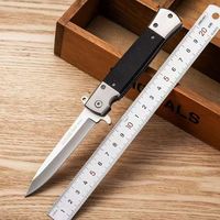 Couteau pliant en acier inoxydable multifonctionnel de haute qualité Sharp 3cr13 couteau de pêche à la viande poignée ABS pour Camping bricolage OEM