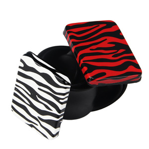 Organizador Magnético de Silicona para Horquillas y Accesorios de Peinado con Estampado de Cebra para Uso Diario - Product Image 5