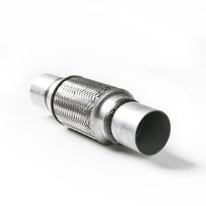 Tuyau flexible d'<span class=keywords><strong>échappement</strong></span> en acier inoxydable <span class=keywords><strong>45</strong></span>*100*200 <span class=keywords><strong>mm</strong></span> avec <span class=keywords><strong>tube</strong></span> pour système d'<span class=keywords><strong>échappement</strong></span> universel pour voitures avec embouts - Product Image 2