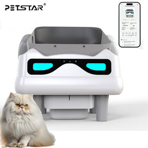 Caja de arena para gatos inteligente de diseño abierto moderno de Venta caliente Control de olores autolimpiante automático Sensores DE SEGURIDAD duales Fácil de limpiar Grande - Product Image 1