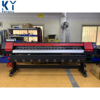 Impresora de Inyección de Tinta Eco Solvente de Formato Grande para Lonas, Vinilos, Pósters, con Cabezal de Impresión Dx5, Dx7, Xp600, de 1.6m, 1.9m, 2.6m, 3.2m