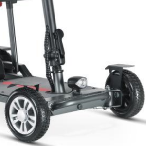 Scooter Eléctrico de Velocidad Mejorada, 25 KM/H de Velocidad Máxima, Motor de 36 V y 300 W, Alcance de 25 KM, 4 Ruedas, Plegable y Ligero para Viajes Diarios - Product Image 6