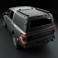 Couverture de benne de camion en acier au manganèse 4x4, auvent de camion, coque de camping-car pour Hilux / Tacoma / Dodge Ram / Amarok / Tundra / F150 / BYD Shark