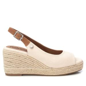 Sandalias de Plataforma para Mujer Refresh, Color Beige 172663, Estilo Espadrille con Punta Abierta - Product Image 6