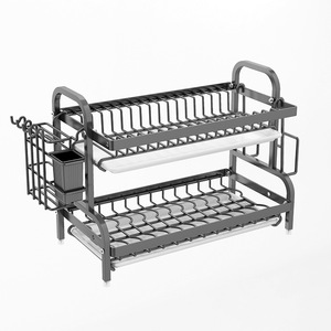 Organizador de cocina de 2 o <span class=keywords><strong>3</strong></span> niveles, tendedero de platos sobre el fregadero - Product Image 5