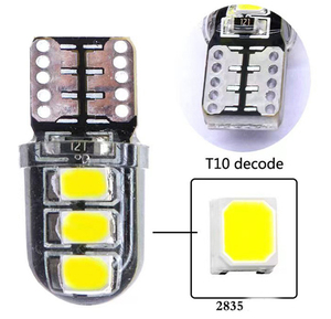 Precio al por mayor T10 2835 6SMD silicona luz de ancho corto licencia luz <span class=keywords><strong>cristal</strong></span> luces de lectura T10 - Product Image 4