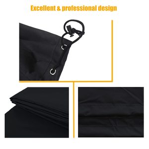 Copertura motore fuoribordo barca impermeabile resistente 600d 300d copertura parasole in poliestere protezione motore marino - Product Image 3