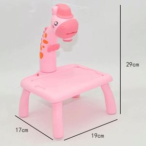 Tableau de dessin technique musical Deer Art avec projecteur de diapositives et torche, jouet pour enfants - Product Image 3