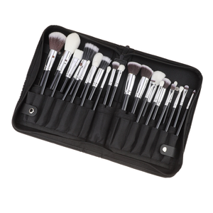 Juego <span class=keywords><strong>de</strong></span> <span class=keywords><strong>brochas</strong></span> cosméticas negras clásicas profesionales <span class=keywords><strong>de</strong></span> 25 piezas con estuche <span class=keywords><strong>de</strong></span> lujo, mango <span class=keywords><strong>de</strong></span> madera <span class=keywords><strong>de</strong></span> pelo sintético <span class=keywords><strong>de</strong></span> alta calidad para maquillaje facial - Product Image 4