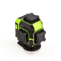 Nouveau modèle de niveau laser vert à 16 lignes, qualité industrielle, 4x360, laser rotatif 4D, haute précision, avec alimentation par batterie