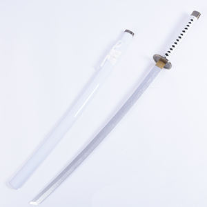 Minghu Anime espada nuevo Sauron y <span class=keywords><strong>Daoyi</strong></span> palabra otoño agua fantasma Toru nieve caminar madera bambú hoja japonesa espada Cosplay - Product Image 4