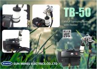 Vente en gros poids léger Tb-50 HVLP Turbine Blower Conformité avec les codes environnementaux locaux