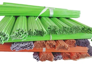 Arbre de flèche en fibre de verre coloré 32 "avec trou croisé et conique - Product Image 5