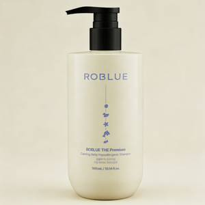 ROBLUE เดอะ พรีเมี่ยม เบบี้ มายด์ แชมพู 300 มล. วีแกน ปราศจากสารก่อภูมิแพ้ ผลิตภัณฑ์ดูแลเส้นผมสำหรับเด็กและทารกแรกเกิดจากเกาหลี อ่อนโยนต่อเส้นผม - Product Image 1