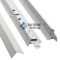 Système FUT - Composants de plafond en acier galvanisé, accessoires pour cloisons sèches, profilés en acier léger, canaux de suspension, grille de plafond suspendu