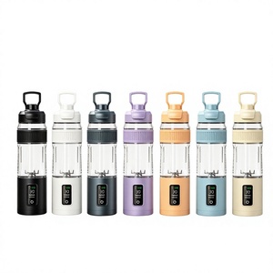 OEM Fruit Vegetable Universal Portable USB Juicer Blender Personal Size Smoothie Blender Ice Crushing LED Display Home Outdoor - Product Image 1