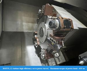 Smtcl Độ chính xác cao <span class=keywords><strong>CNC</strong></span> chuyển Trung tâm htc40hm lớn trục chính mô-men xoắn 178n. M nghiêng giường <span class=keywords><strong>CNC</strong></span> Máy tiện với trục Y - Product Image 4