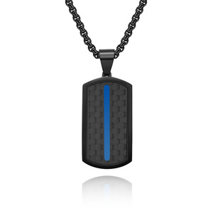 Original simplicité conception mâle transfrontalier chaud tout match pendentif nouveau porte-chance collier mode pendentif collier - Product Image 4