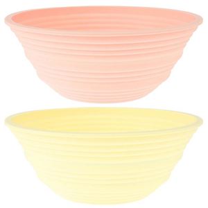 Banneton complet en toile avec couvercles pour pain, ensemble français, bannetons faits main en plastique, raclette - Product Image 4