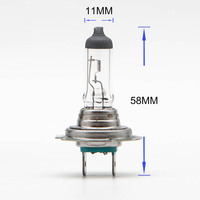 Phares 12V 55W H7 Ampoule de phare de voiture halogène Haute luminosité Certifié Emark E1 ECE