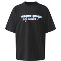 Camisetas de Marca de Moda para Hombre y Mujer, 100% Algodón Puro, sin Estampado, con Logo Personalizado Grande, de Alta Resistencia y Calidad, Venta al Por Mayor de Fábrica