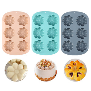 Home DIY <strong>Kitchen</strong> Reusable Food-Grade Silicone Cake Mold for Mousse Cake for <strong>Priding</strong> Presentation &amp; Taste - Product Image 2