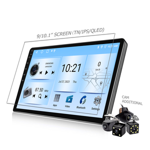 Voyeego Écran tactile Audio Navigation & GPS Universel 9/10 pouces 1/2din Android13 Auto Stéréo Voiture Multimédia Radio Voiture Lecteur DVD - Product Image 1