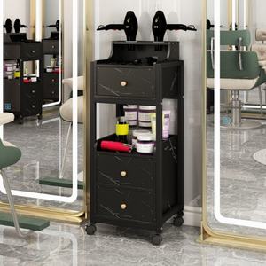 Mobile High-quality Hair Salon Styling Car Black Beauty Salon Tool Car Hair Salon <b>Trolley</b> - Product Image 6